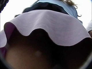 True Voyeur : Ideal Mouth watering student upskirt