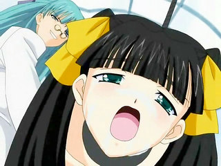 Hentai Manga : Bimbo mouth and ass fucked by dickgirls!