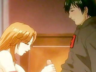 Hentai Manga : louvers exchange very hot oral petting!